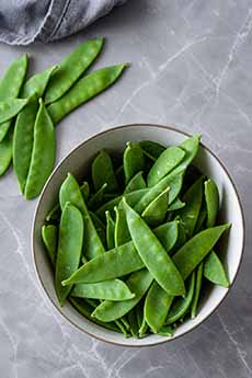 A Bowl Of Snow Peas