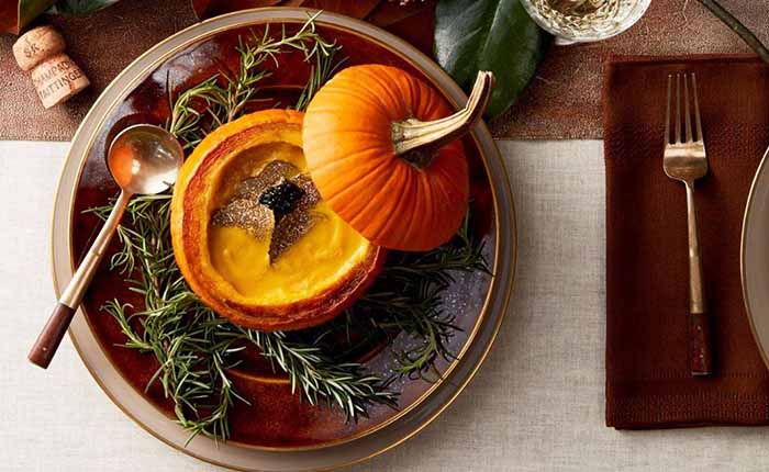Pumpkin Soup With Truffles