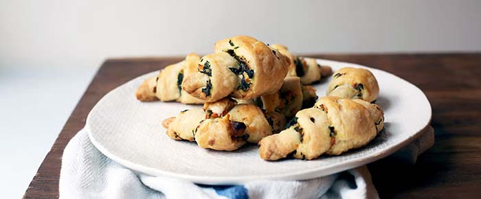 Savory Spanakopita Rugelach