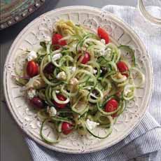 Spiralizer Greek Salad