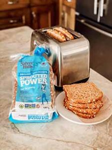Silver Hills Sprouted Grain Bread In A Toaster