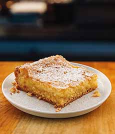 A Square Of Gooey Butter Cake