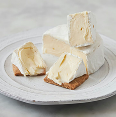 St. Stephen Triple Creme Cheese From Four Fat Fowl With Crackers