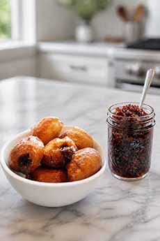 Donut Holes With Bacon Jam