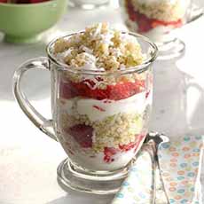Strawberry-Lime Quinoa Parfait