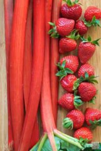 Strawberries & Rhubarb
