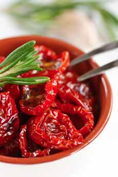 Sundried Tomatoes In Bowl