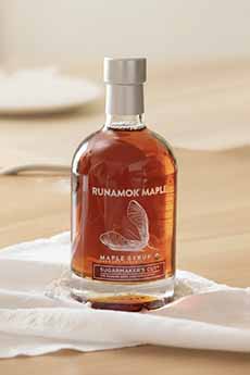 Bottle Of Runamok Maple Syrup