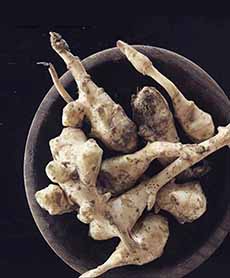 Bowl Of Raw Sunchokes