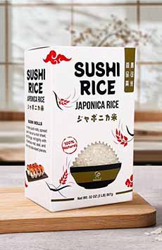 A Box Of Sushi Rice