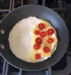 Tapioca Crepe In The Pan