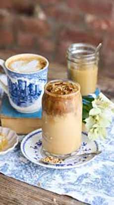 Tahini Salted Maple Latte