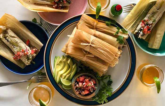 A Delicious Spread of Tamales