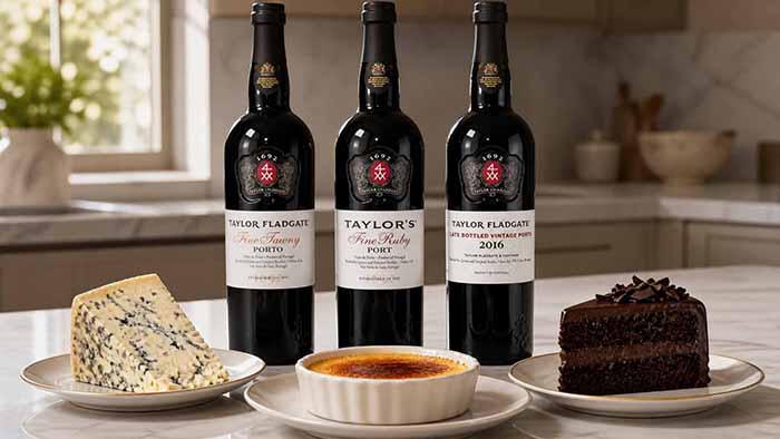 Taylor Port With Food Pairings