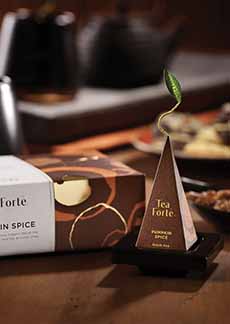 Pumpkin Spice Tea Pyramid Tea Bags From Tea Forte