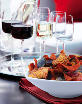 Terra Chips With Wine