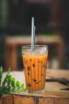 Glass Of Thai Iced Tea