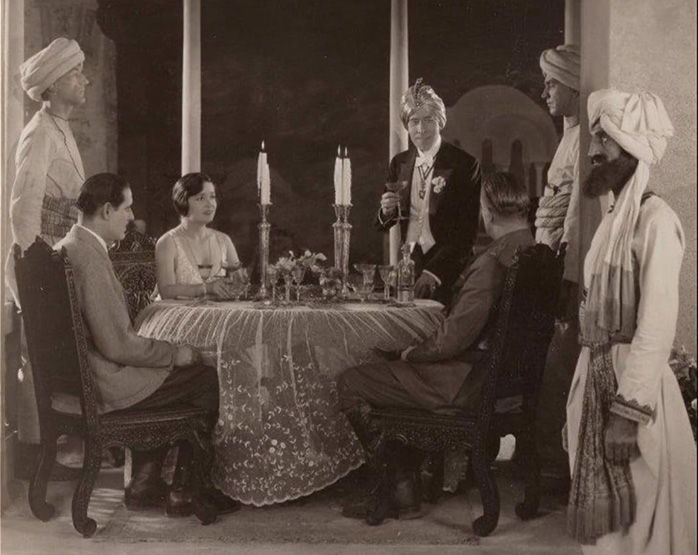 A Still From The Green Goddess Film