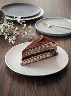 Tiramisu Mille Crepes Cake