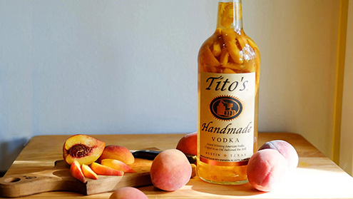 Peach Infused Vodka