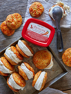 Trader Joe Honey Gochujang Ice Cream Sandwiches