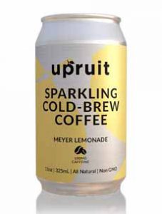 Upruit Sparkling Cold Brew Coffee With Lemonade