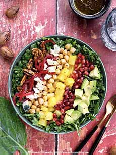 Vegan Cobb Salad In A Bowl