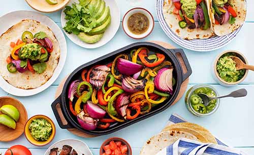 Vegetable Fajitas