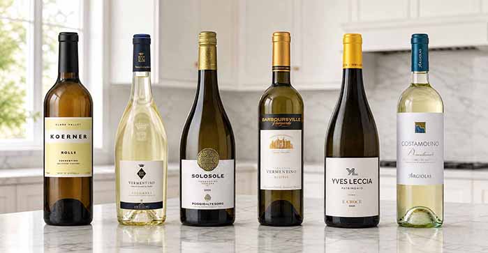 Bottles Of Vermentino Wines