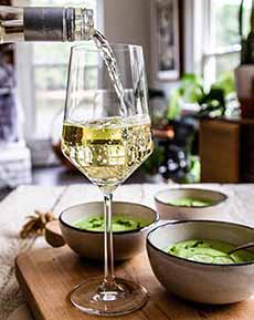 Glass Of Vermentino White Wine