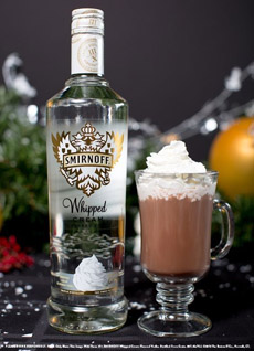 Hot Chocolate With Flavored Vodka