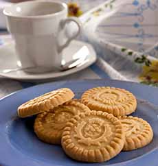 Round Shortbread Cookies