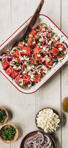 Watermelon & Goat Cheese Salad Recipe