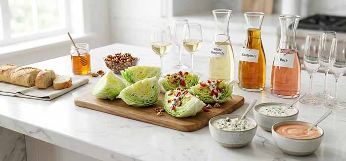 DIY Wedge Salad Bar