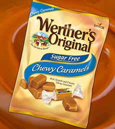 A Bag Of Sugar-Free Werther's Caramels