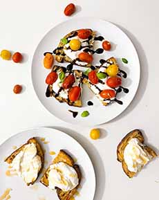 Whipped Ricotta Crostini Recipe For Breakfast, Lunch, Appetizers