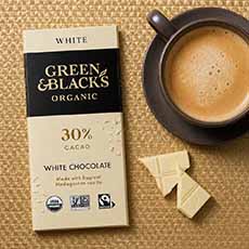 Green & Black's White Chocolate Bar