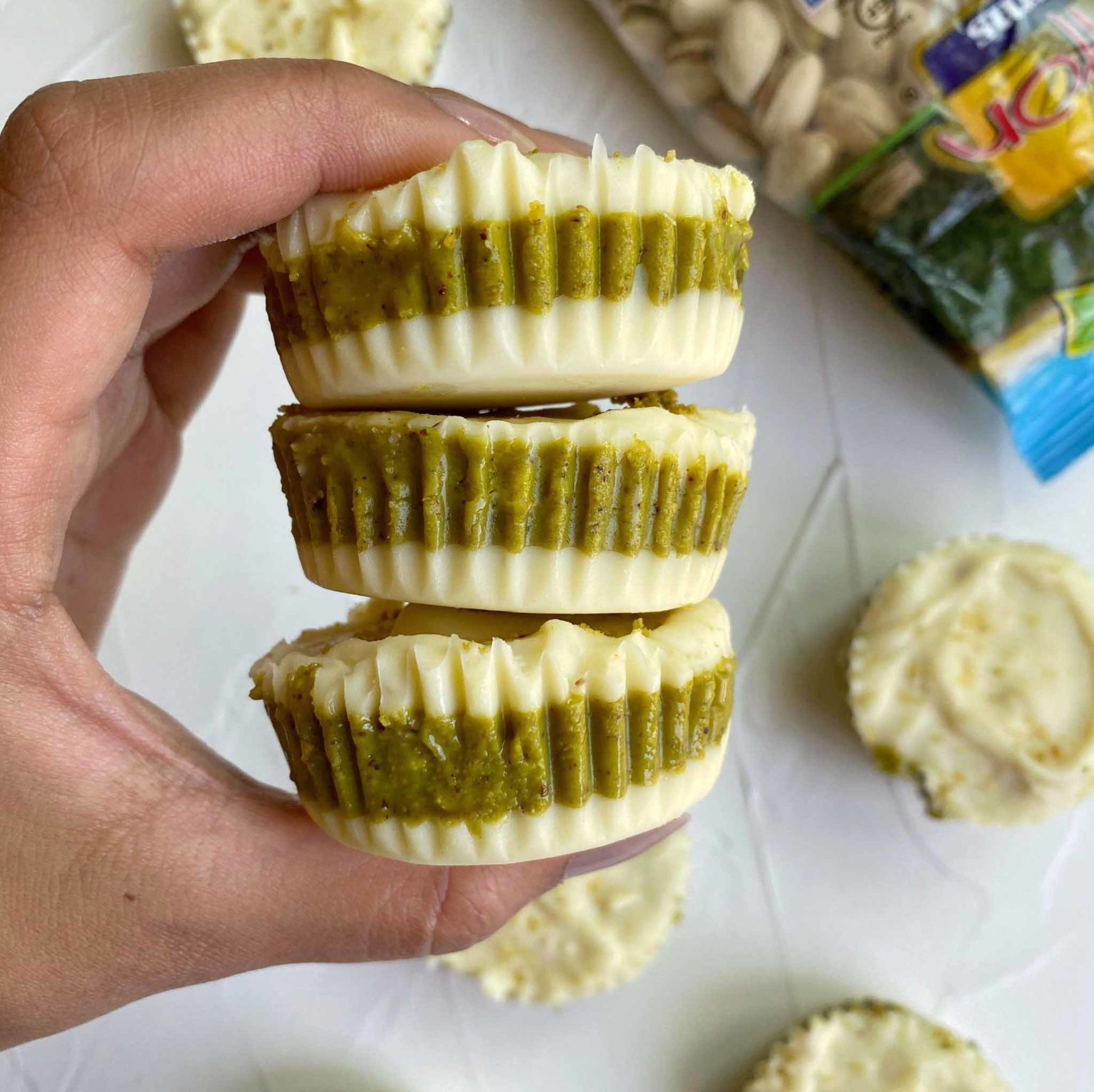 Pistachio Butter Cups Recipe Instead Of Peanut Butter Cups The Nibble