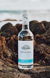 Koloa White Rum Bottle At The Beach