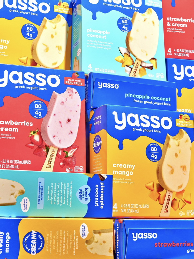 Boxes Of Yasso Frozen Yogurt Pops