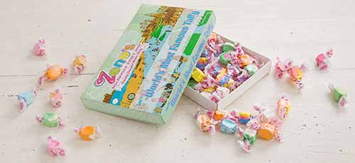 A Box Of Zeno's Salt Water Taffy
